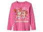 Roze T-shirt met lange mouwen met Paw Patrol-motief en de tekst „COOL and KIND“.
