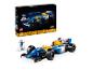 LEGO Icons Williams Racing FW14B en Nigel Mansell set, met raceauto en minifiguur.