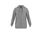 Grijze hoodie met rits