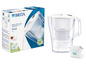 Een witte Brita waterfilterkan met een Maxra Pro filter cartridge