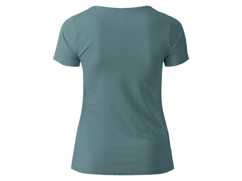 Ga naar volledige schermweergave: esmara® Dames T-shirts, 2 stuks, met hoog katoengehalte - afbeelding 12
