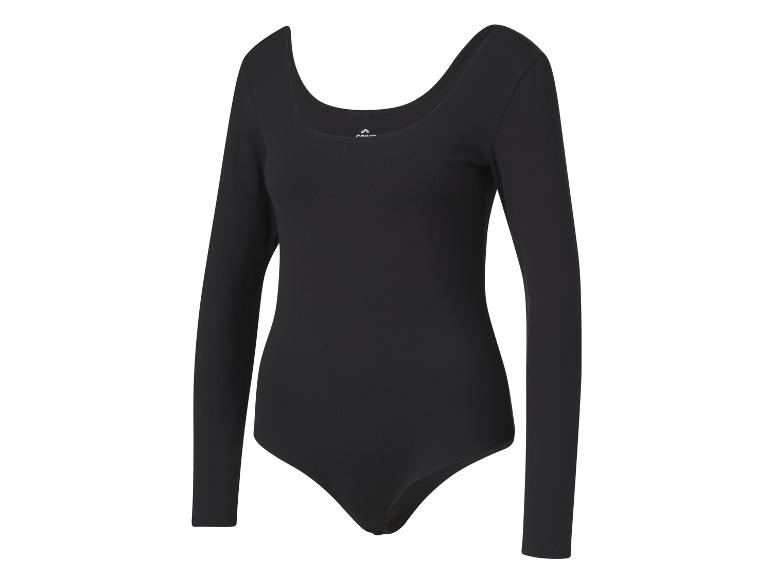 Een zwart longsleeve body van het merk Adler.