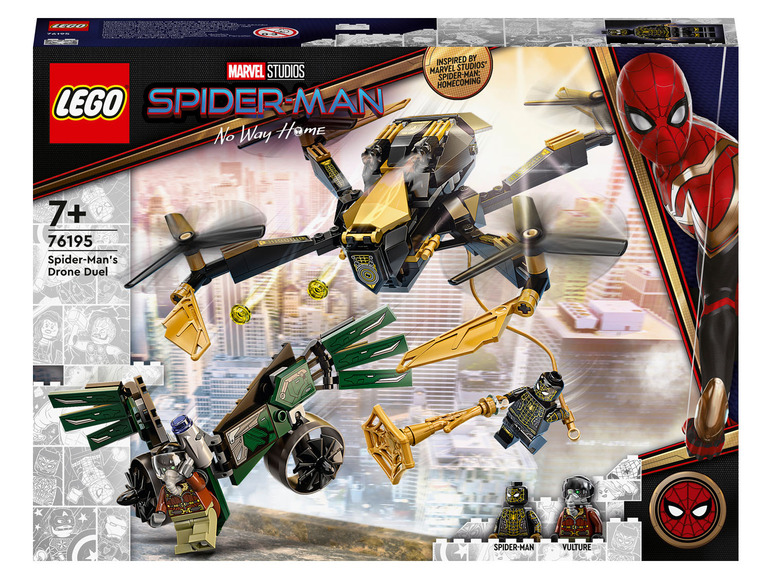 Ga naar volledige schermweergave: LEGO® Marvel Super Heroes 76195 »Spider-Man's droneduel« - afbeelding 1