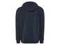 Donkerblauwe hoodie met capuchon