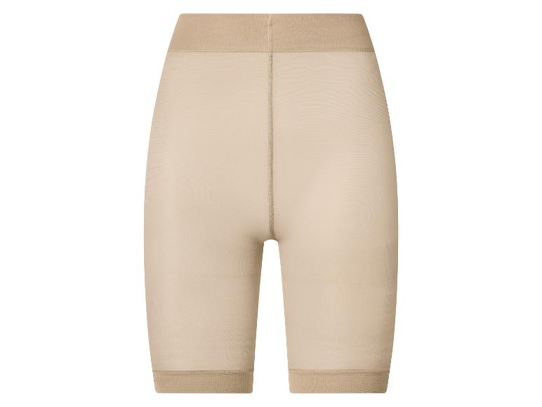 Dames high-waist beige shorts