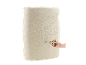 Beige waterreservoir met kraan.