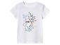 Wit kinder t-shirt, Olaf (Frozen), zomer.