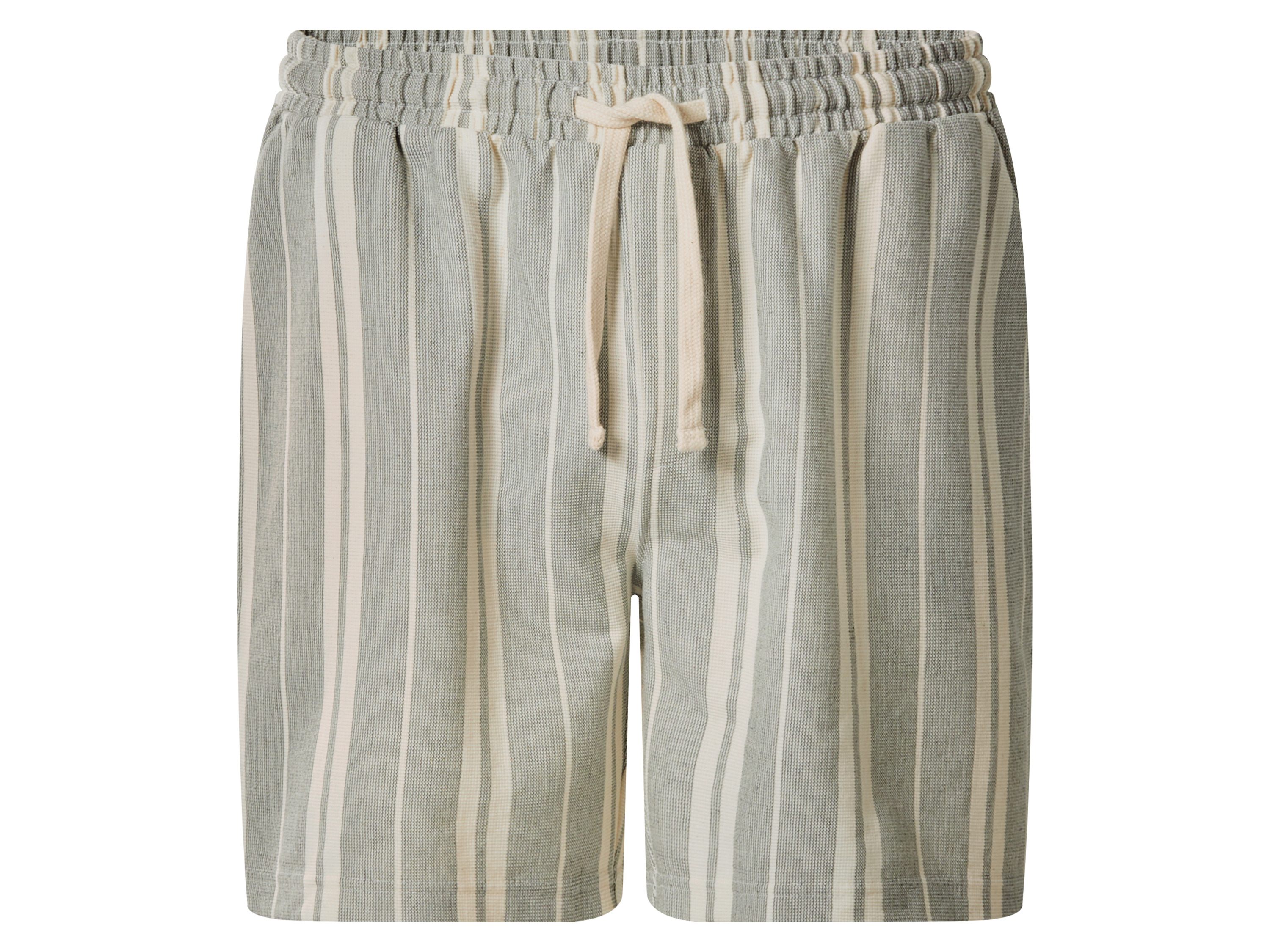 esmara Men Korte heren broek (Groen/wit, L)