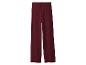 Dames wijde broek in bordeaux met glitters