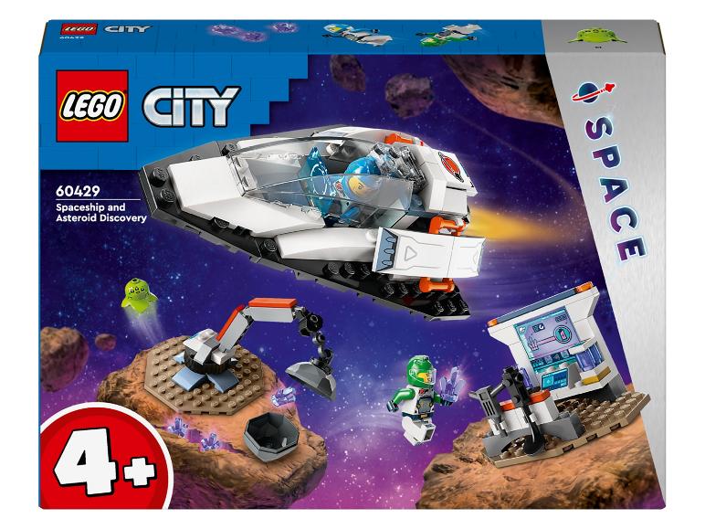 LEGO City Space: ruimteschip en asteroïde ontdekking.