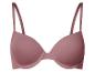 Poederroze bh, comfortabel ondergoed.