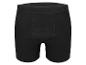 Zwarte herenboxershort met elastische tailleband en discreet logo.
