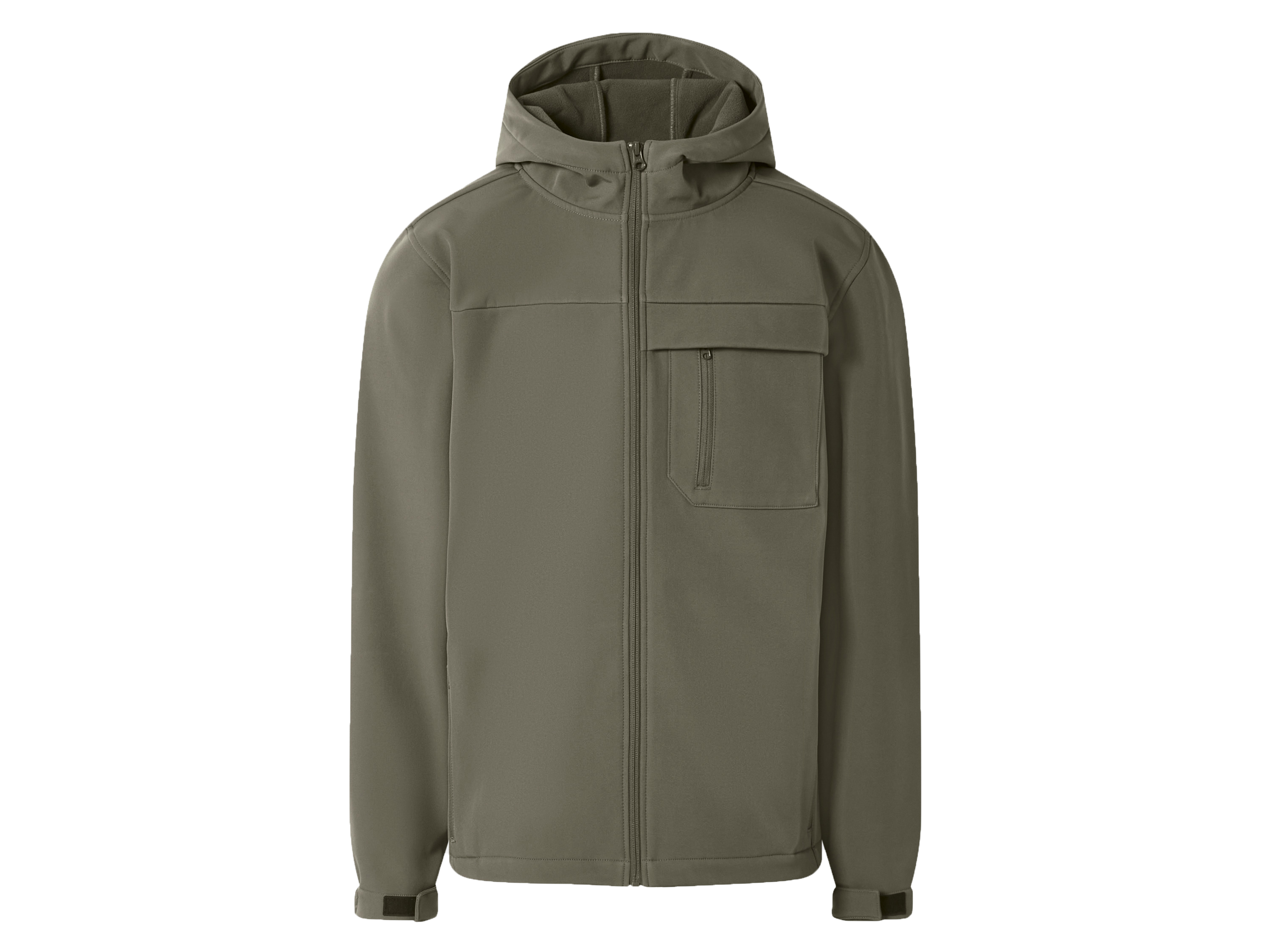 esmara Men Heren softshell jas (Olijfgroen, L)