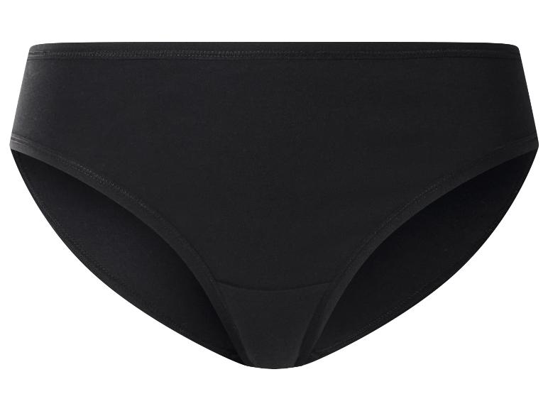 Zwarte damesonderbroek met hoge taille