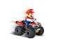 Carrera Mario Kart™ speelgoedquad in beweging.