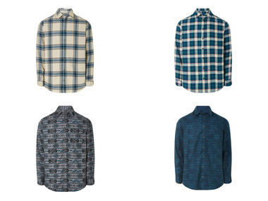 LIVERGY® Flanellen heren overhemd