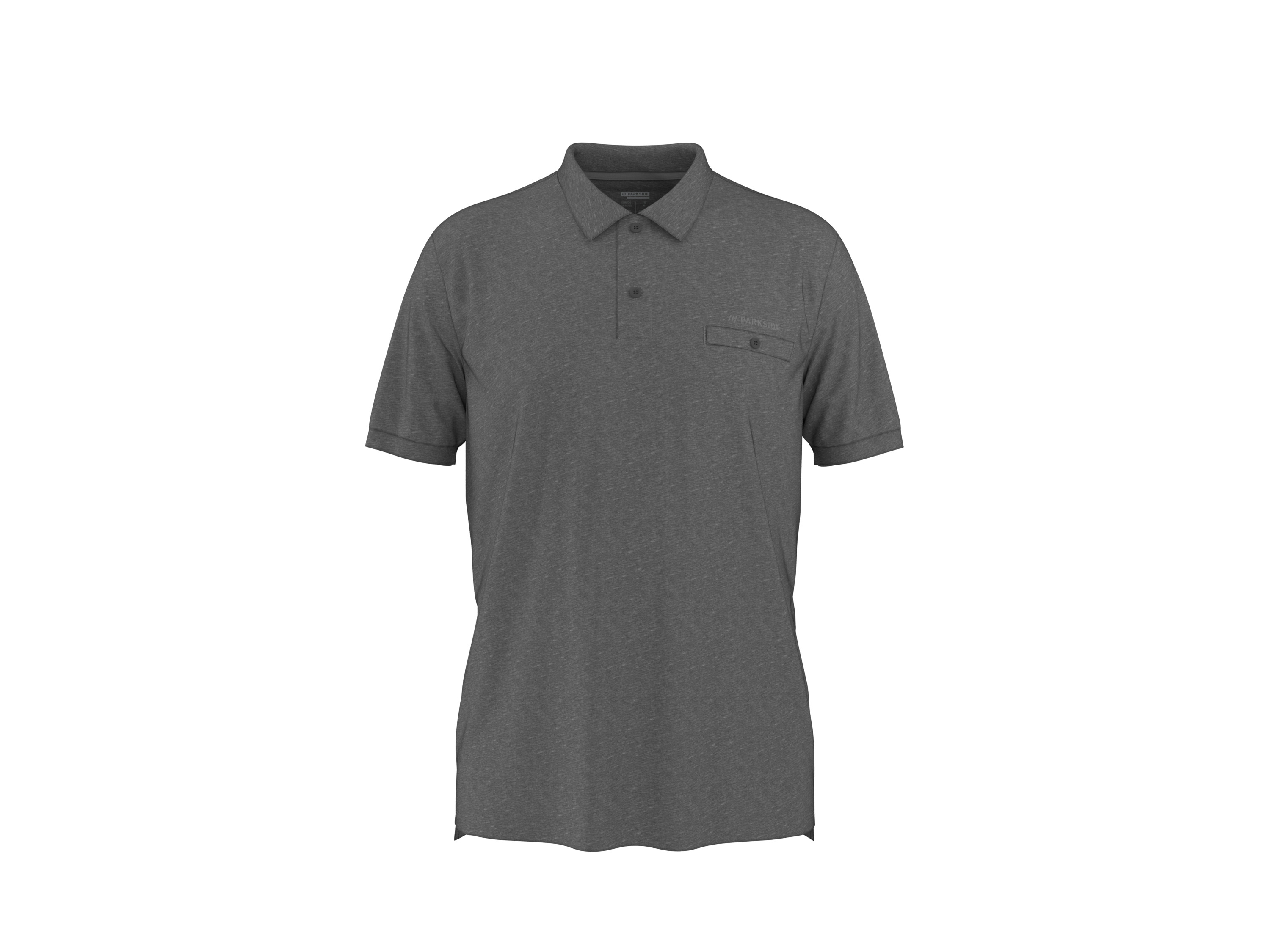 PARKSIDE PERFORMANCE Heren polo - sneldrogend (Grijs, XL)