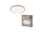 Ronde plafondlamp met warm licht en verpakking