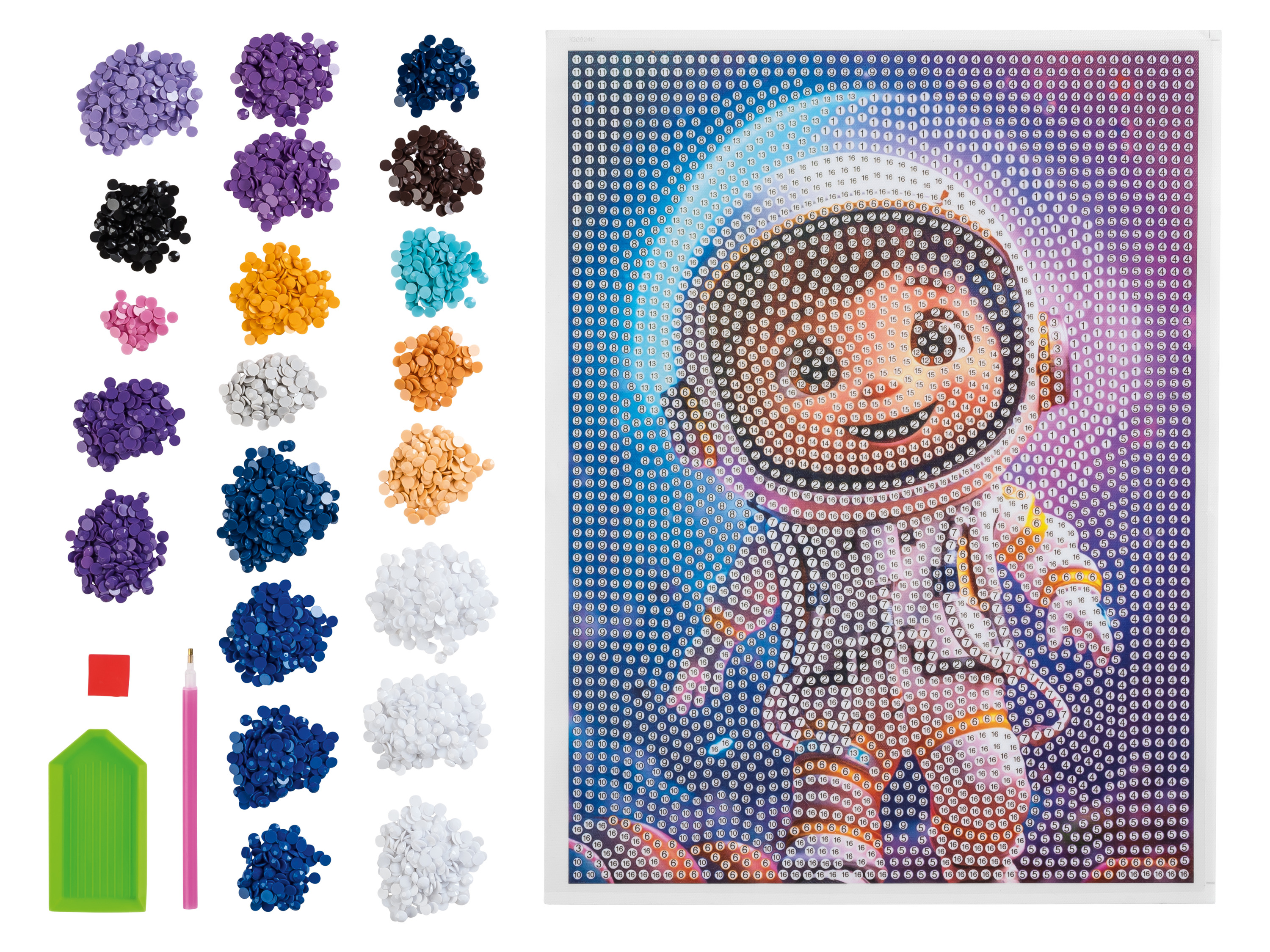 crelando Diamond painting (Heelal)