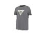Grijs T-shirt met een driehoekige bergprint