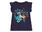 Kinder T-shirt, Little Mermaid thema, met ruffle mouwen.