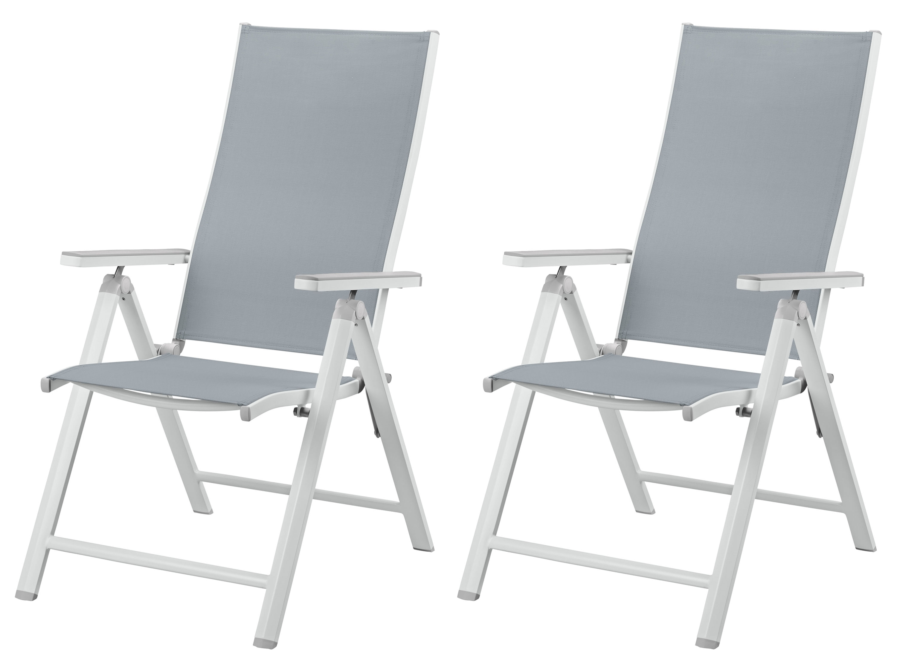 LIVARNO home 2 Verstelbare tuinstoelen Houston