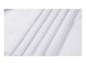 Witte stof met zachte plooien