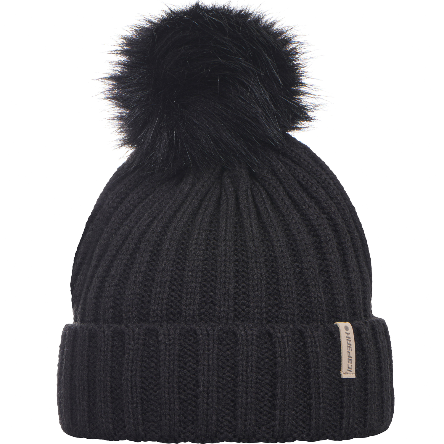 ICEPEAK Muts (Zwart, one size)
