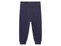 Donkerblauwe joggingbroek met elastische tailleband.
