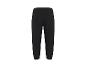 Zwarte heren joggingbroek met elastische tailleband en geribde boorden.