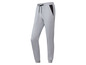 Grijze joggingbroek met zwarte details.
