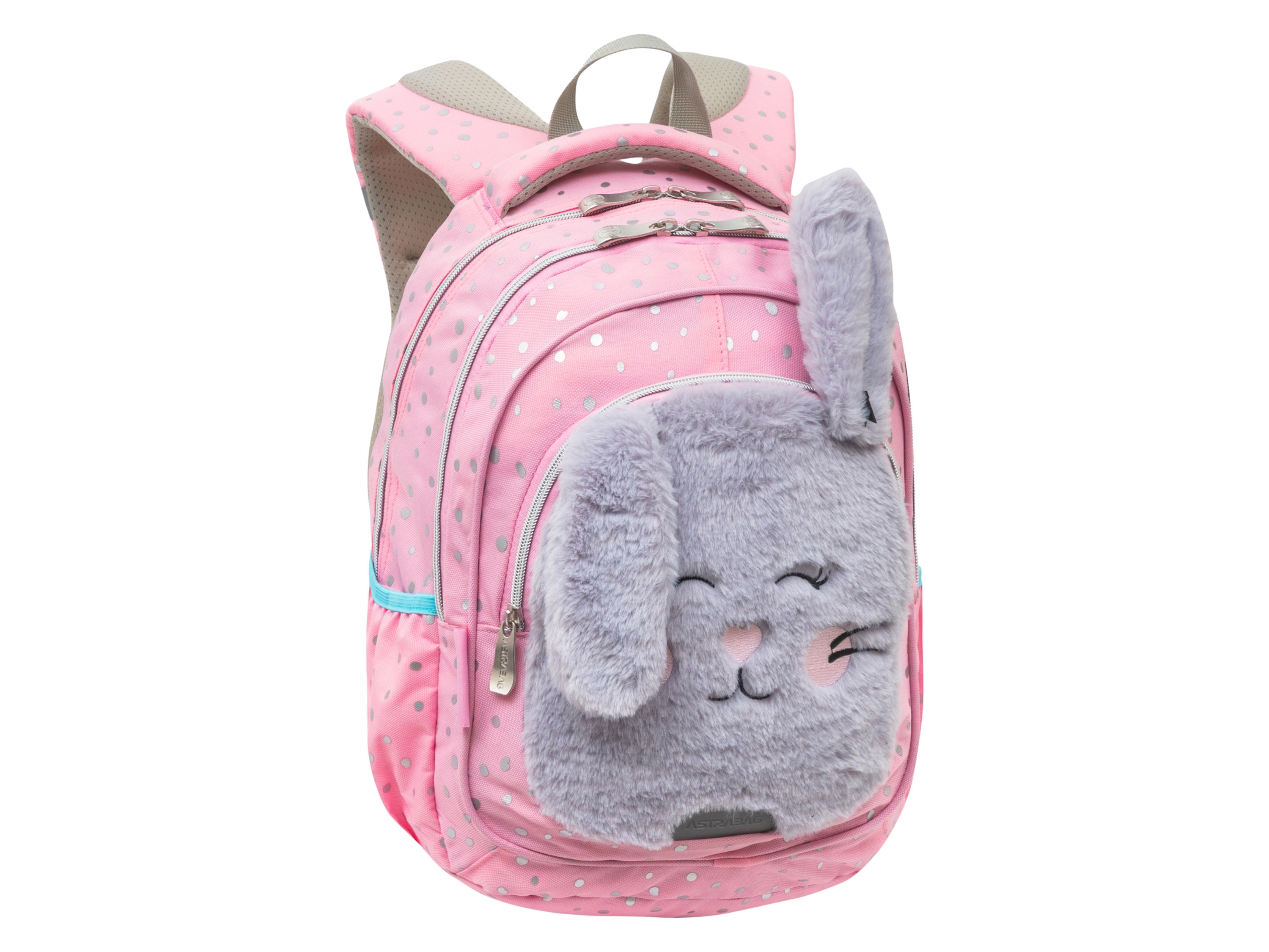 ASTRA Rugzak Fluffy mix (Roze/Wit)