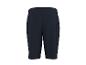 Donkerblauwe damesfietsbroek met brede tailleband.