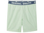Lichtgroene korte broek met een 'Original Quality' band