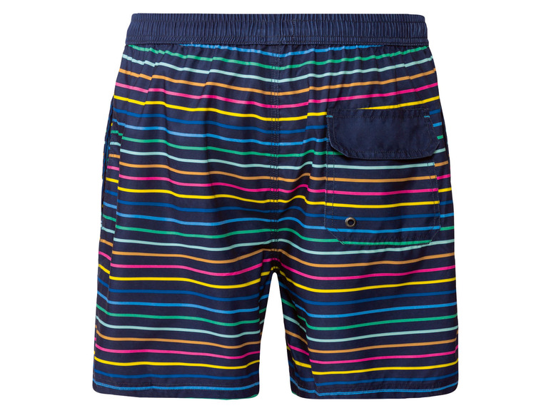 Ga naar volledige schermweergave: Happy Shorts Heren zwemshort, in zomers design, met Peaching-effect - afbeelding 5