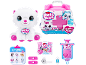 Pluche puppy speelset met medische reddingsaccessoires en draagkoffer