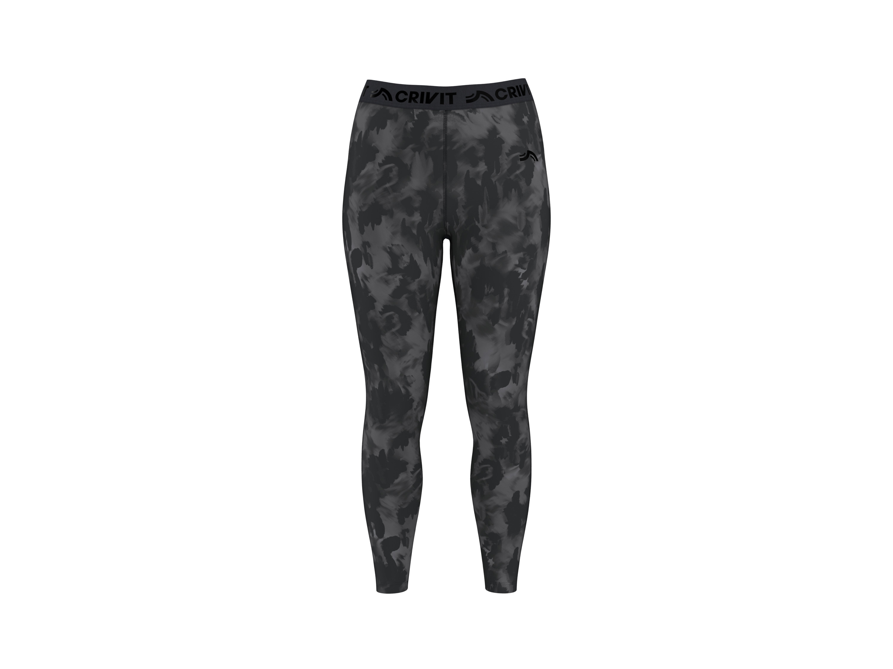 CRIVIT Dames functionele tight (Print, L (44/46))