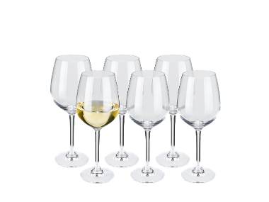 SILVERCREST® Wijnglazen, 6 stuks