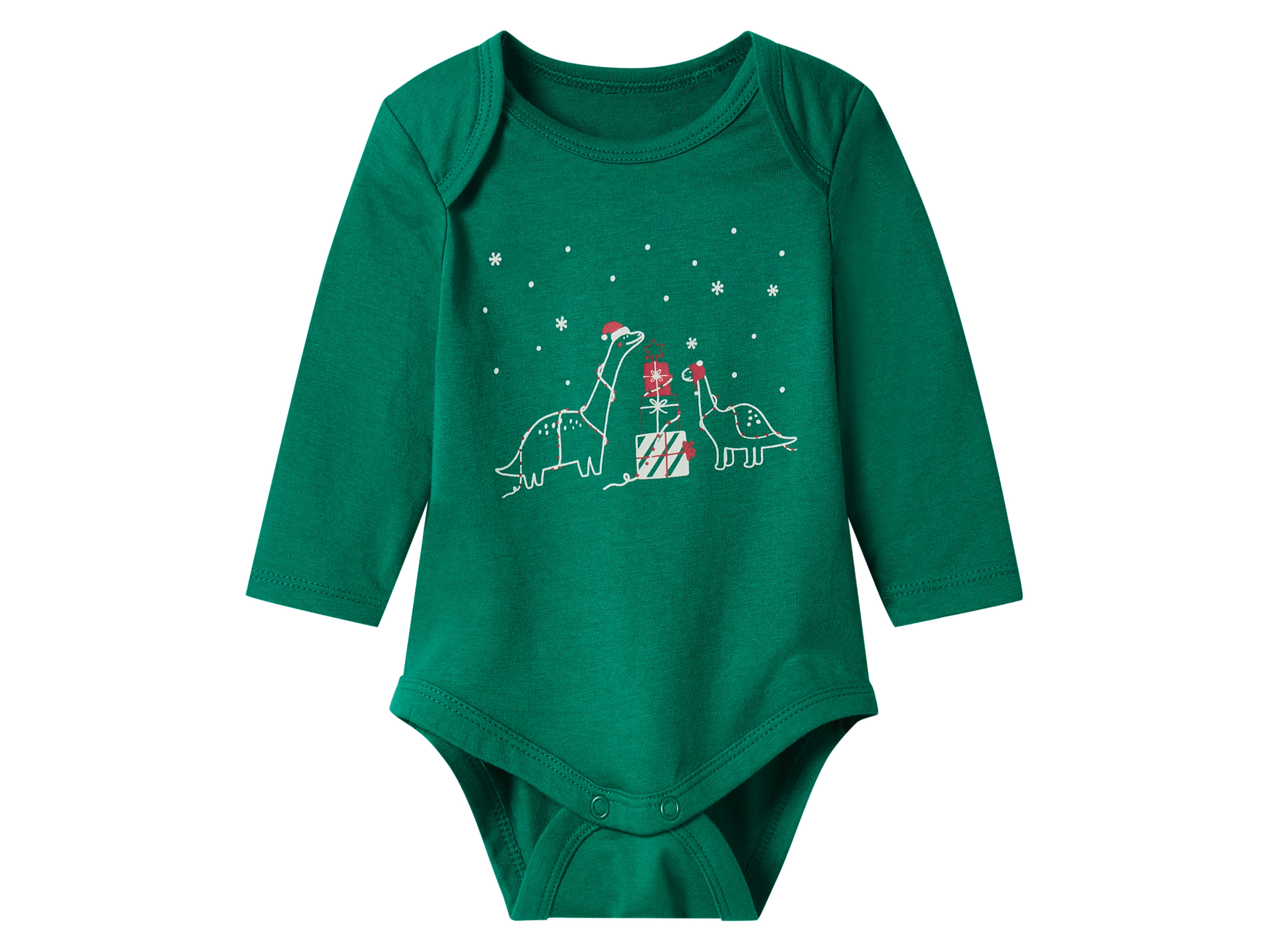 lupilu Baby kerstromper (Groen, 50/56)