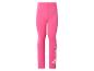 Roze kinderlegging met cartoonfiguur en bloemen