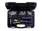 LIVARNO® RP40 blindklinknageltang met nagels en boren in zwarte koffer.