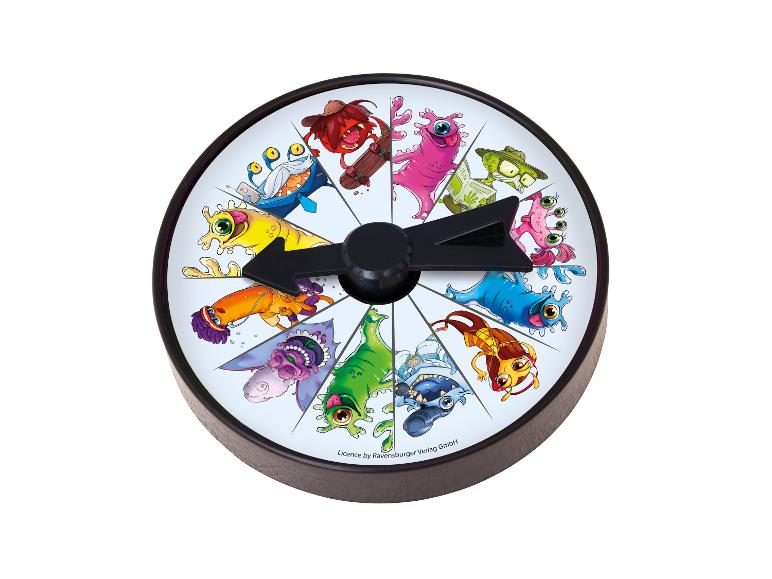 Bordspel spinner met kleurrijke monsters, Licentie van Ravensburger Verlag GmbH