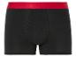 Zwarte boxershorts met een rode band