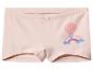 Roze kinderboxershorts met regenboog- en heteluchtballonprint.