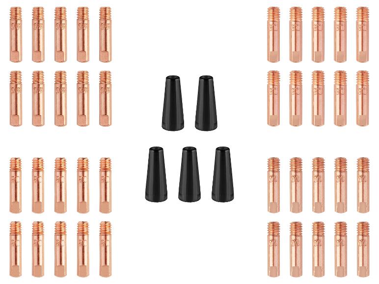 Set lascontacttips en gasmondstukken