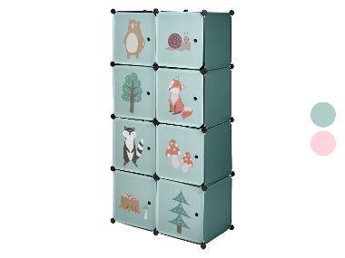 LUPILU® Kinder kast, 74 x 36 x 144 cm