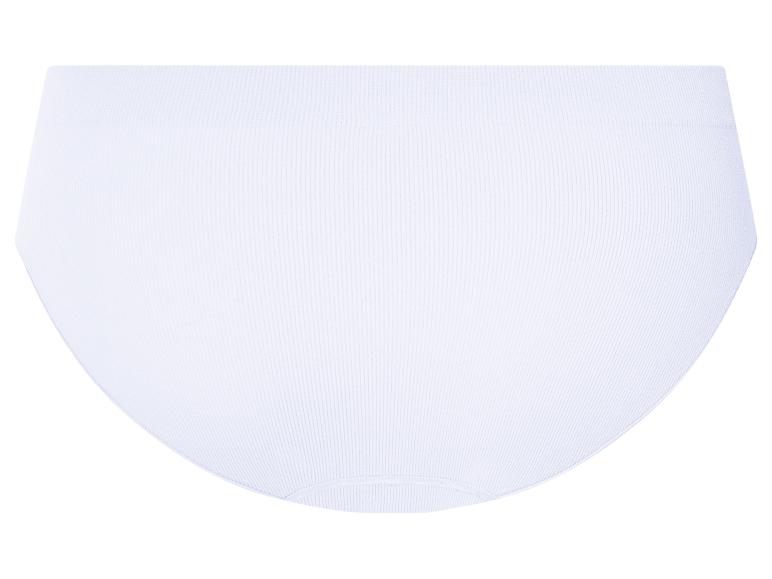 Witte geribbelde slips.