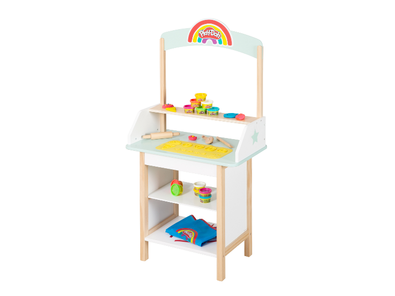 Play-Doh kraam met accessoires.