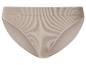 Beige damesonderbroek van geribbeld materiaal
