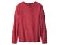 Rood fleece shirt met lange mouwen